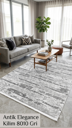 Antik Elegance Kilim 8010 Gri