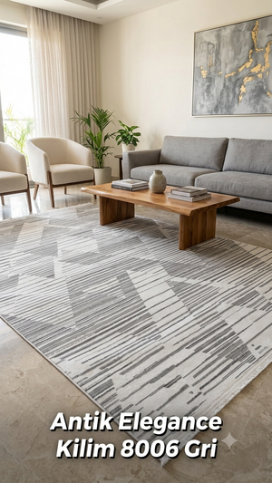 Antik Elegance Kilim 8006 Gri